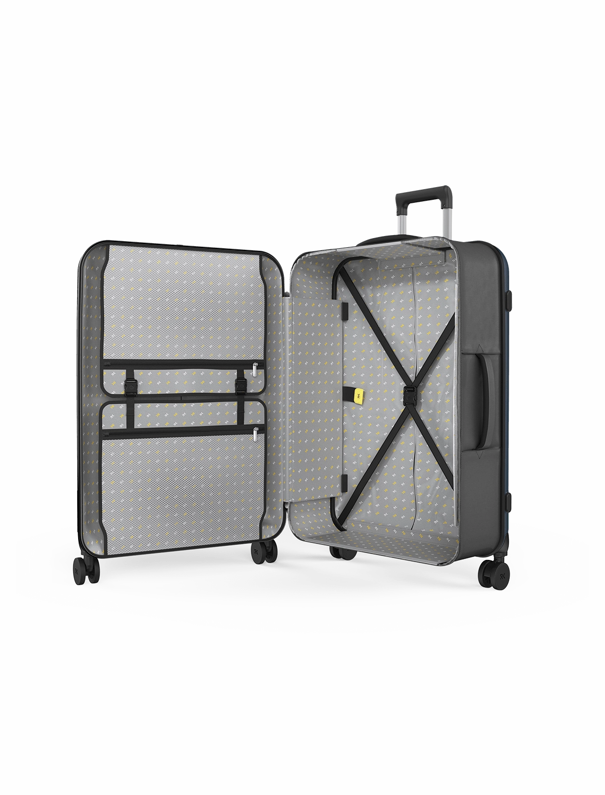 Rollink Flex 360 Large Checked 4 Wheel Collapsible Luggage