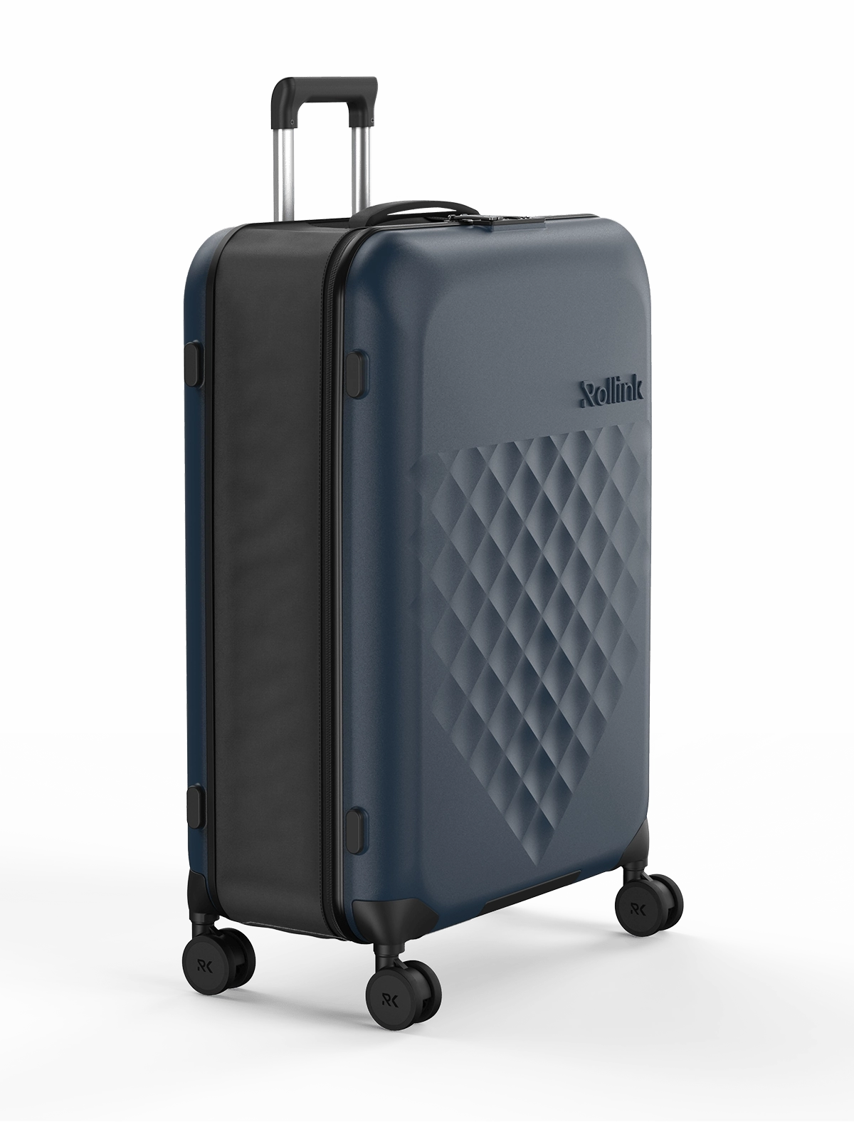 Rollink Flex 360 Large Checked 4 Wheel Collapsible Luggage