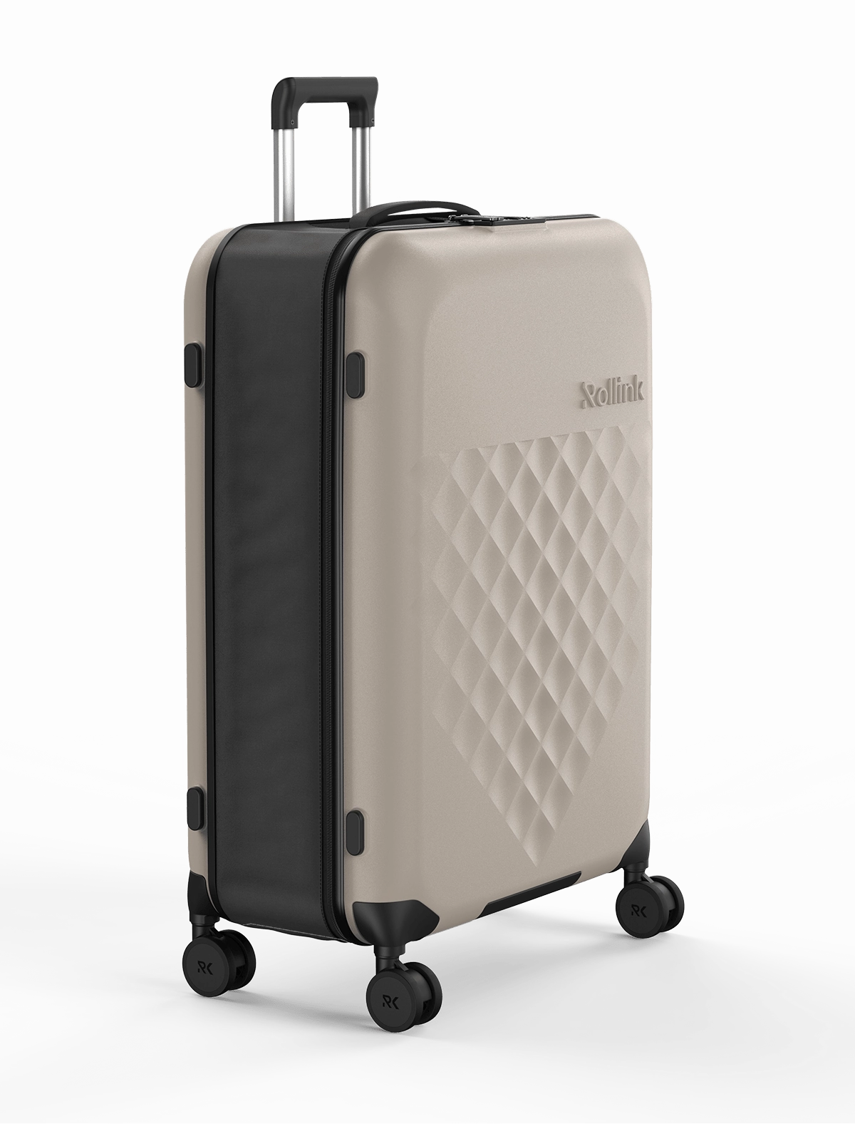 Rollink Flex 360 Large Checked 4 Wheel Collapsible Luggage