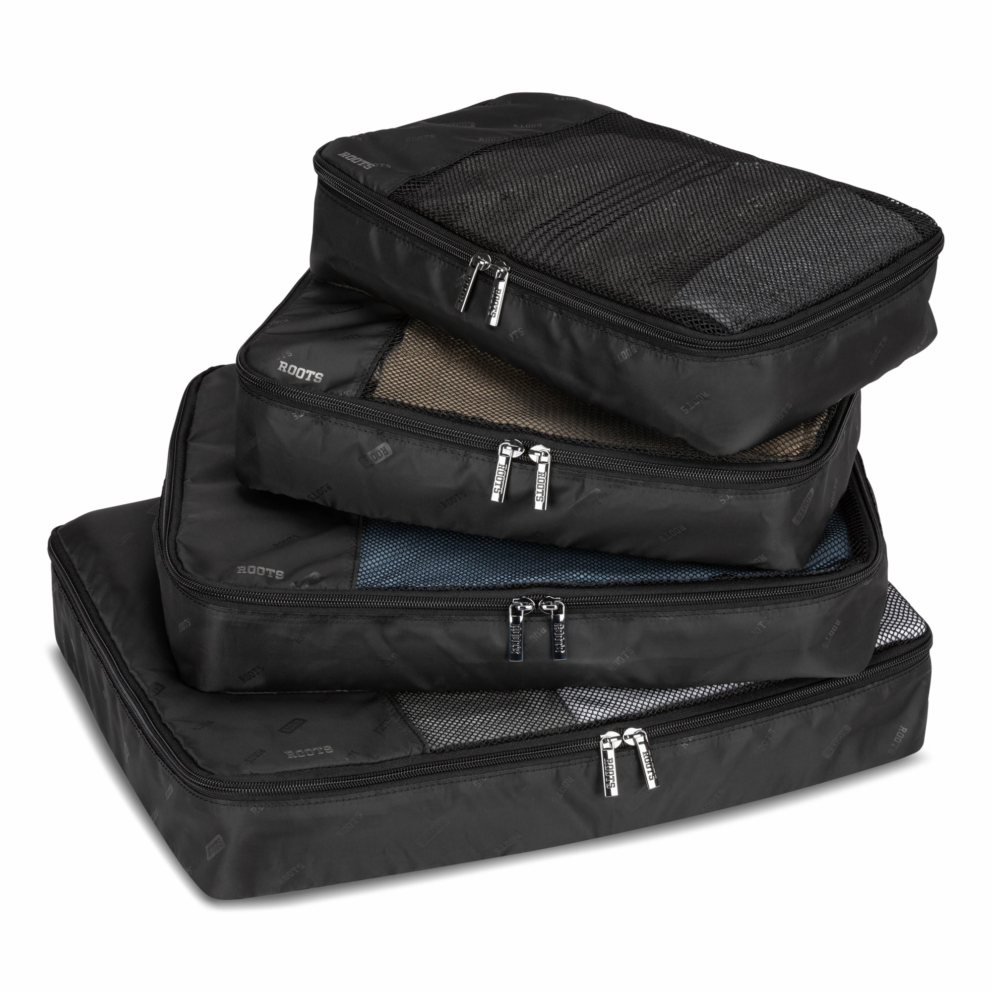 Roots Travel Set of 3 Packing Cubes