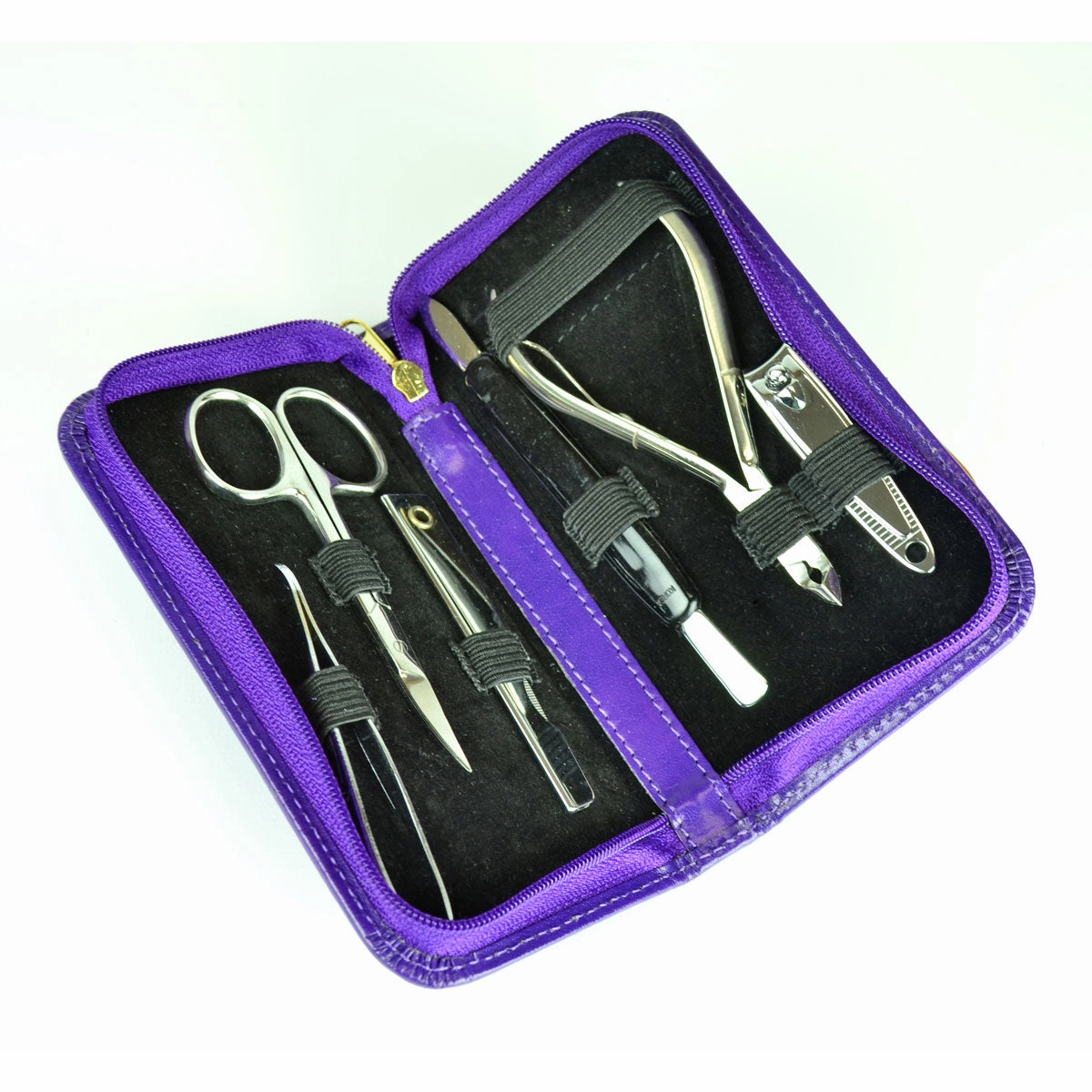 Royce Leather Travel And Grooming Manicure Kit