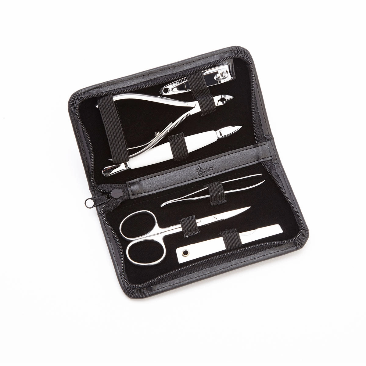 Royce Leather Travel And Grooming Manicure Kit