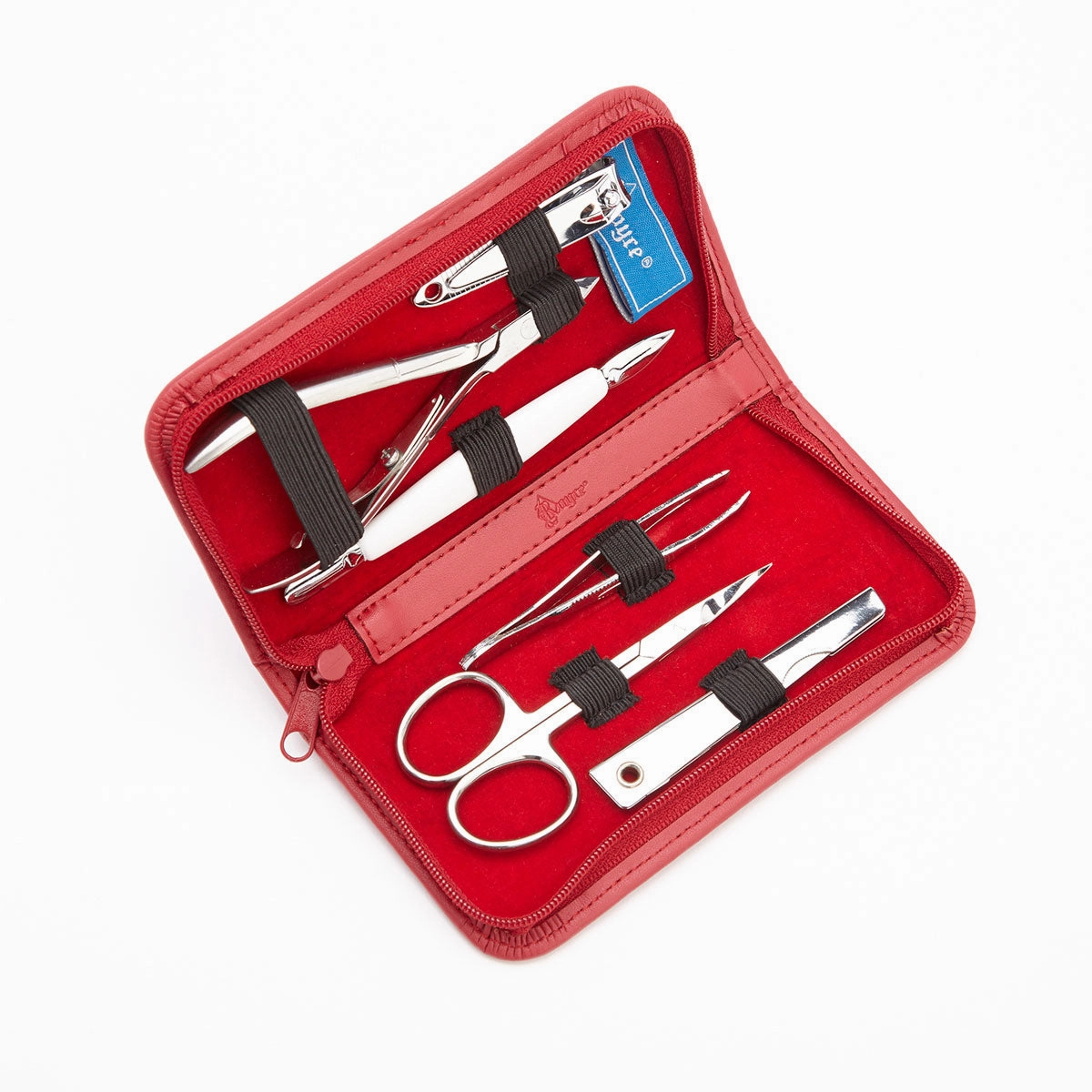 Royce Leather Travel And Grooming Manicure Kit