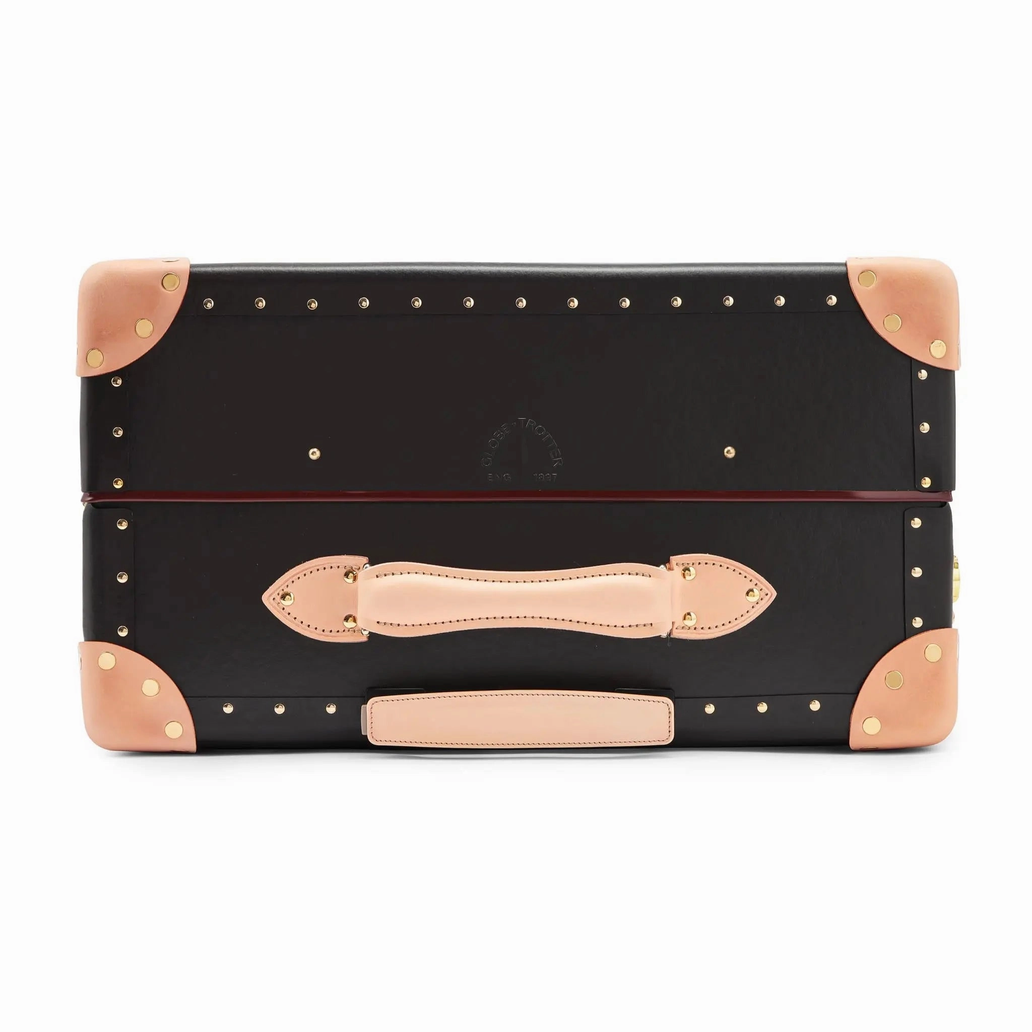 Safari  Large Check-In - 4 Wheels | Brown/Natural/Gold