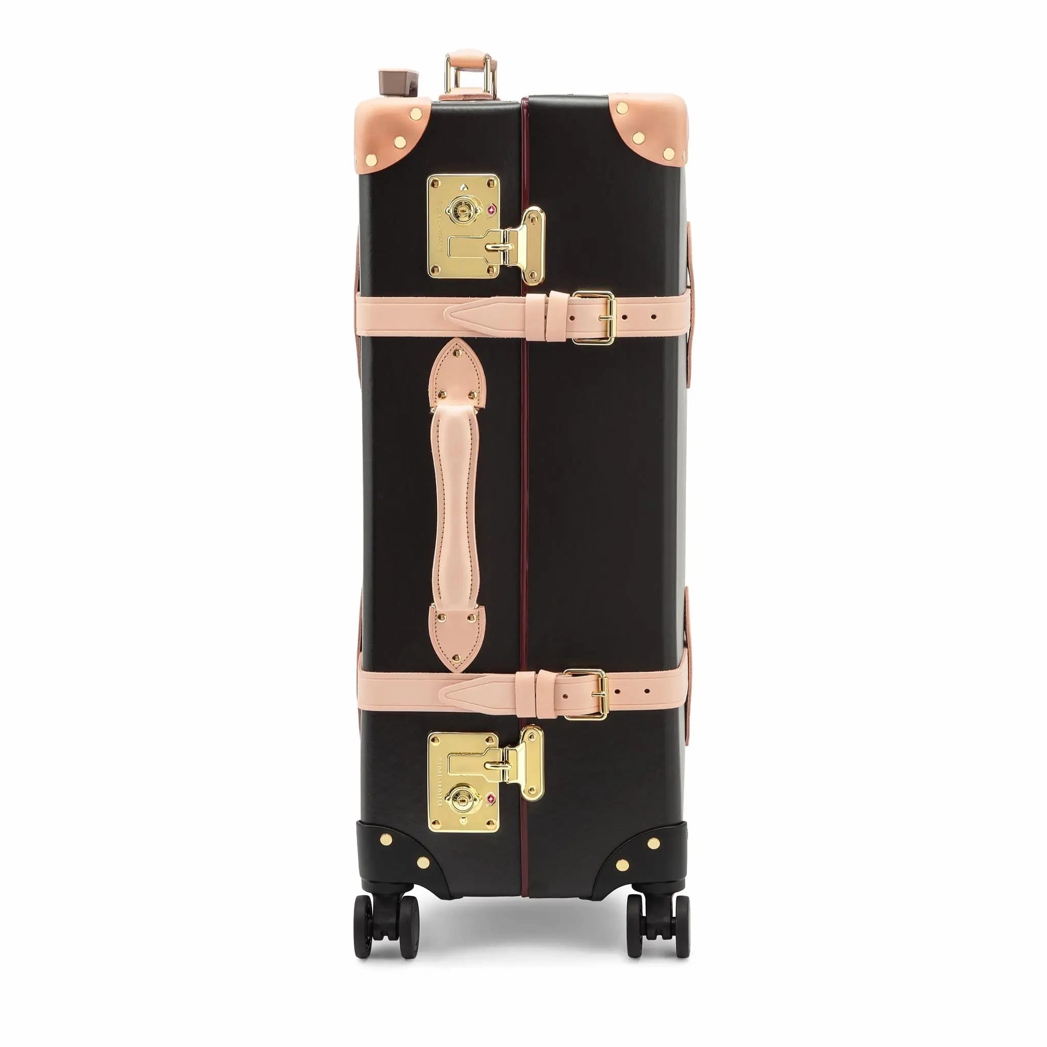 Safari  Large Check-In - 4 Wheels | Brown/Natural/Gold