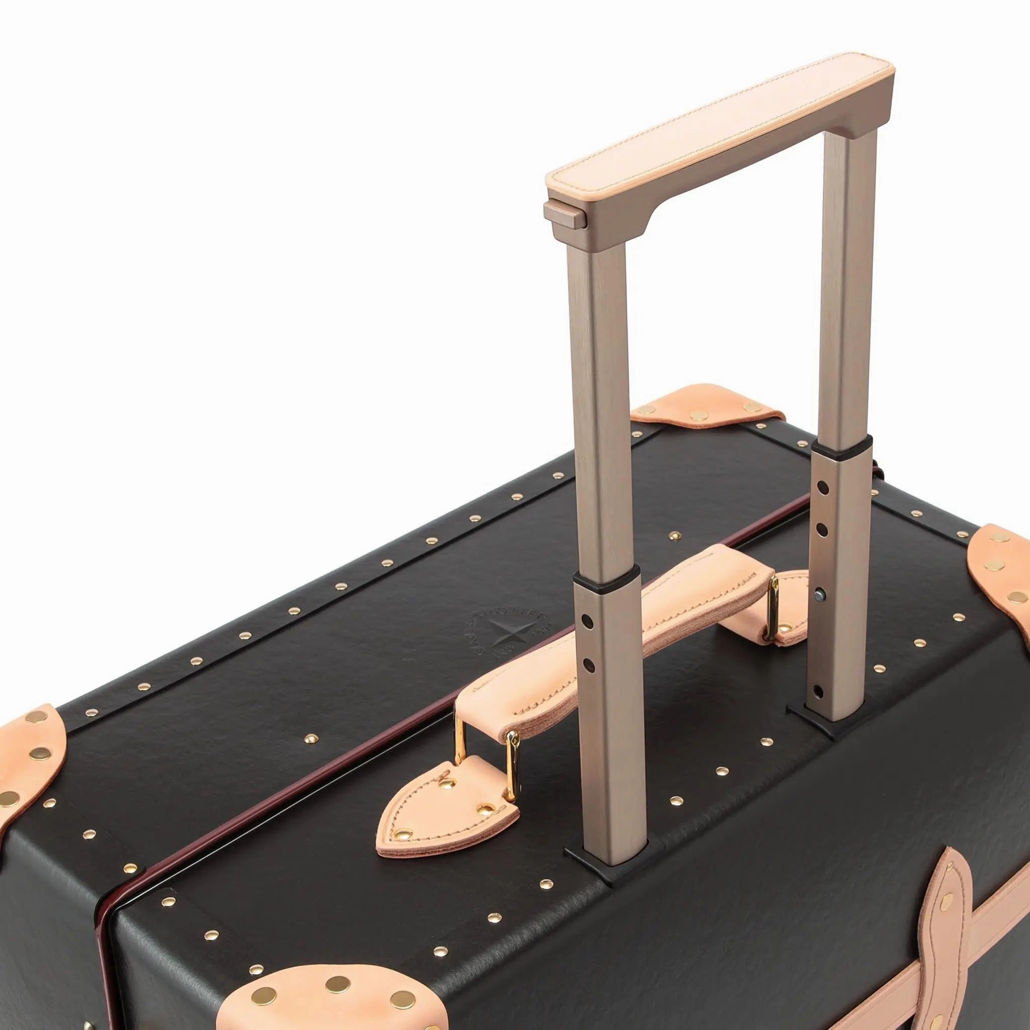 Safari  Large Check-In - 4 Wheels | Brown/Natural/Gold