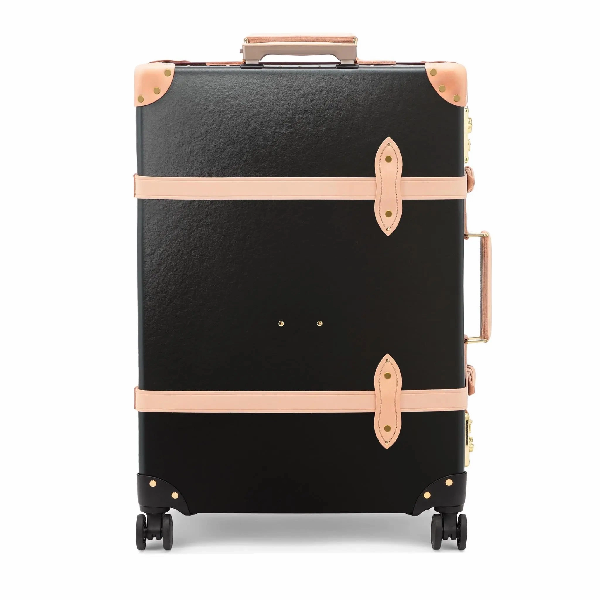 Safari  Large Check-In - 4 Wheels | Brown/Natural/Gold