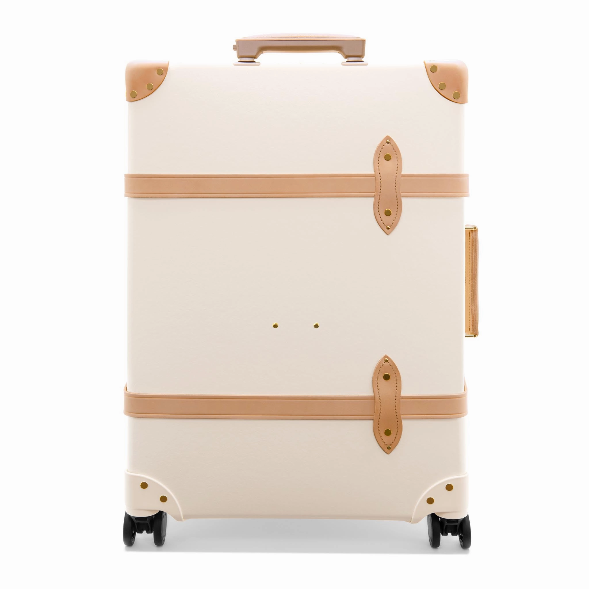 Safari  Large Check-In - 4 Wheels | Ivory/Natural/Gold