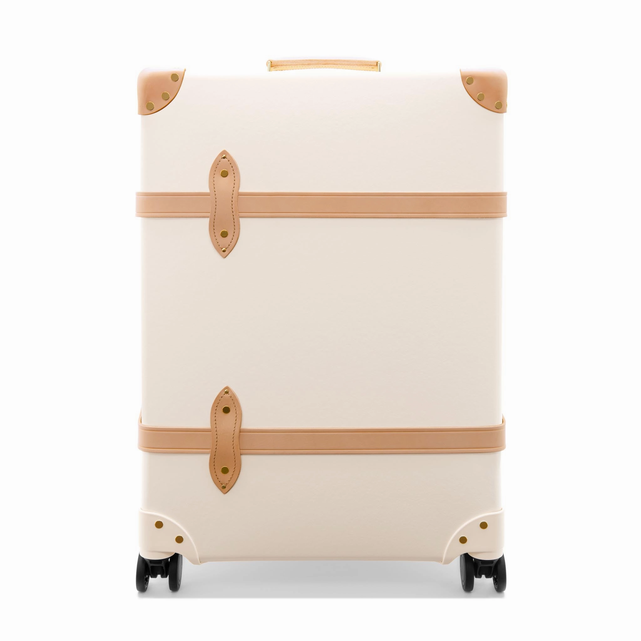 Safari  Large Check-In - 4 Wheels | Ivory/Natural/Gold