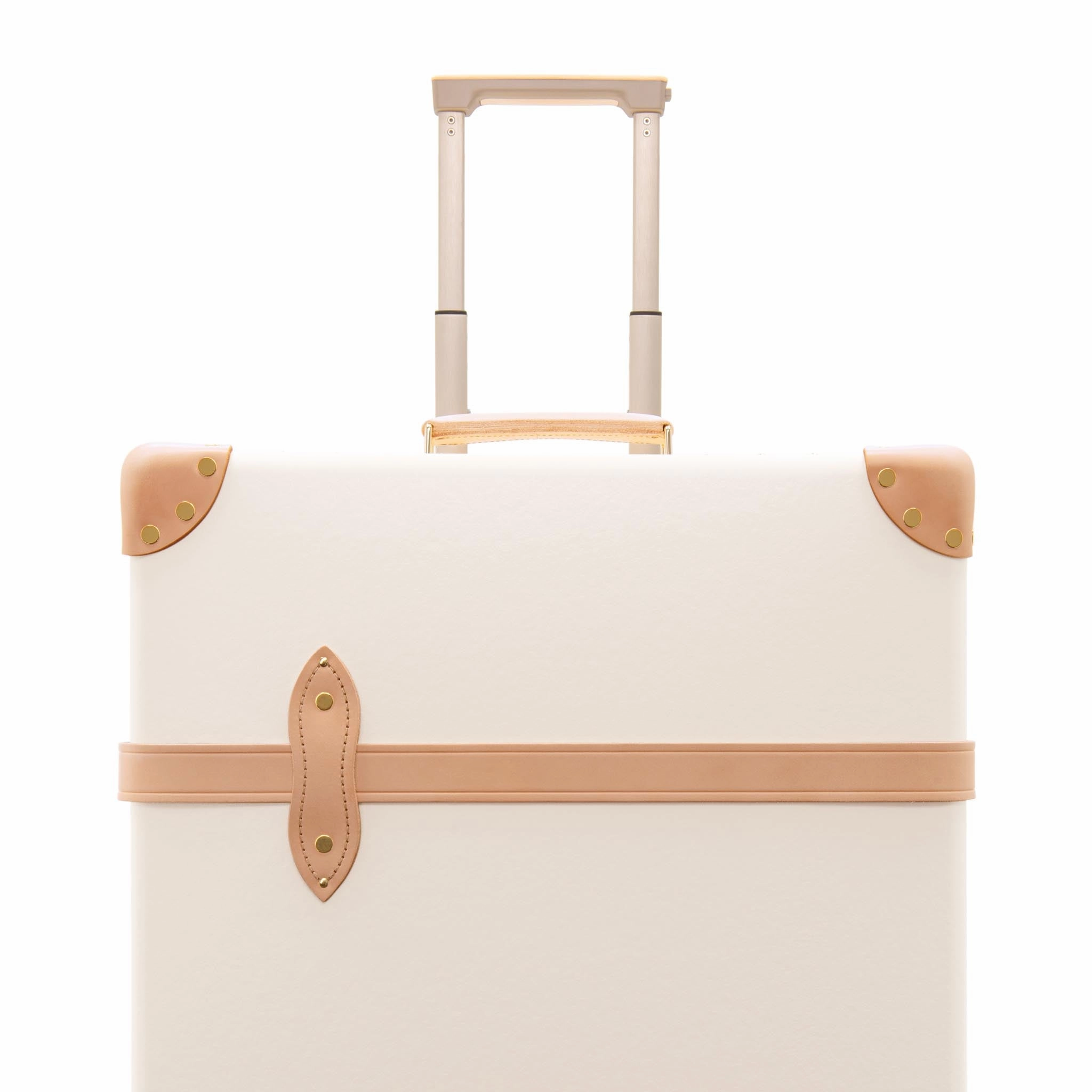 Safari  Large Check-In - 4 Wheels | Ivory/Natural/Gold