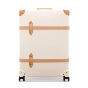 Safari  Large Check-In - 4 Wheels | Ivory/Natural/Gold