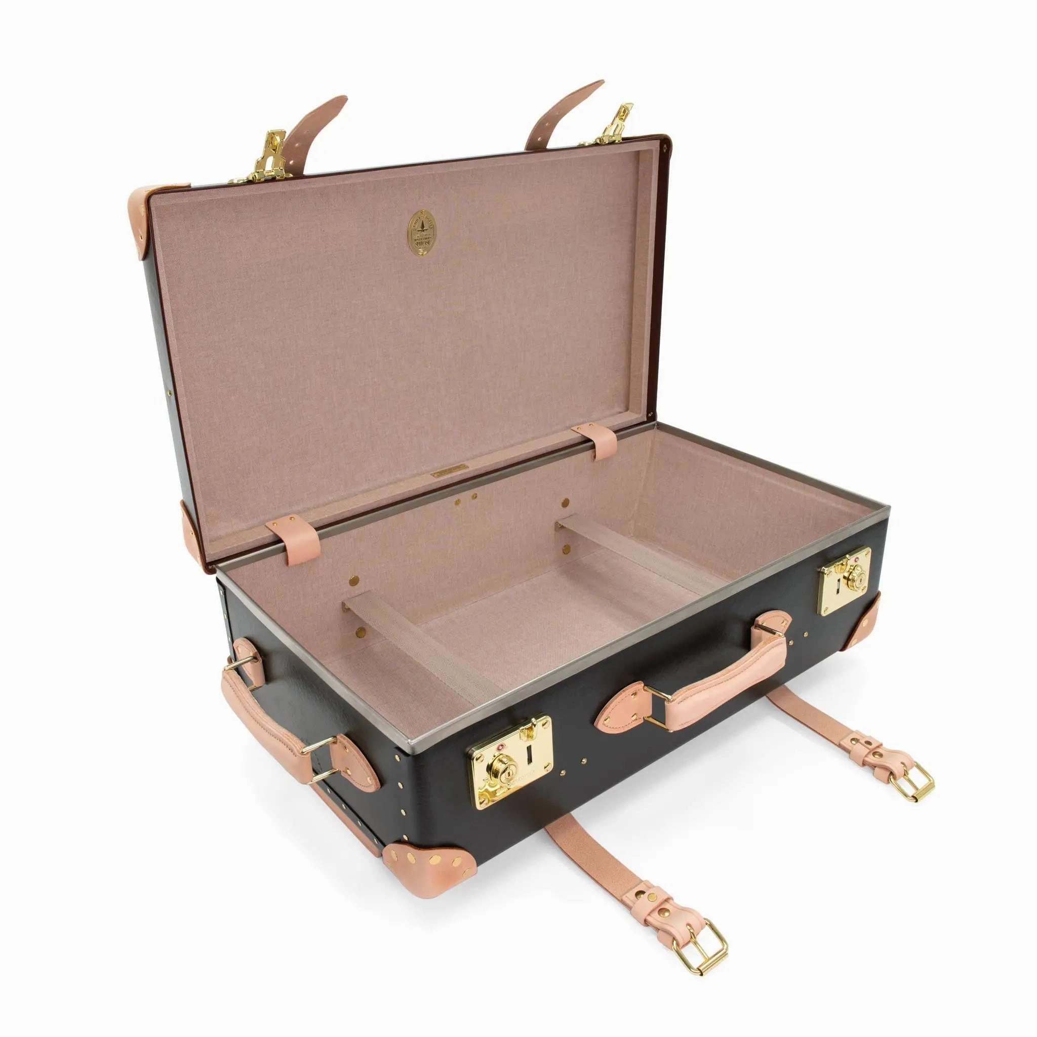 Safari  Medium Check-In - 2 Wheels | Brown/Natural/Gold