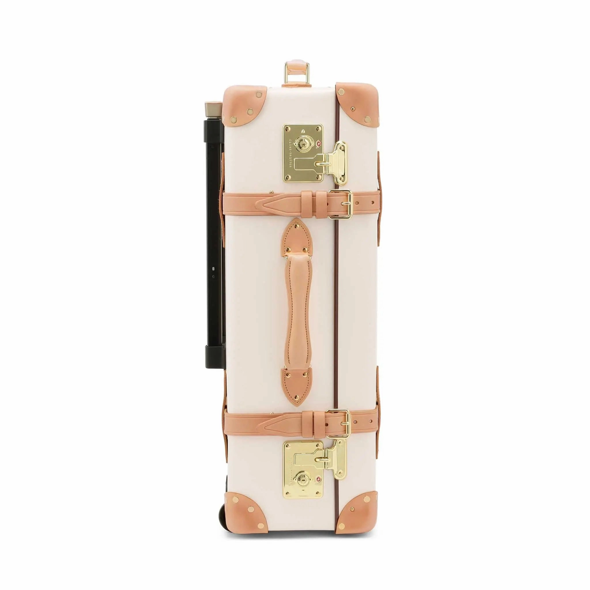 Safari  Medium Check-In - 2 Wheels | Ivory/Natural/Gold
