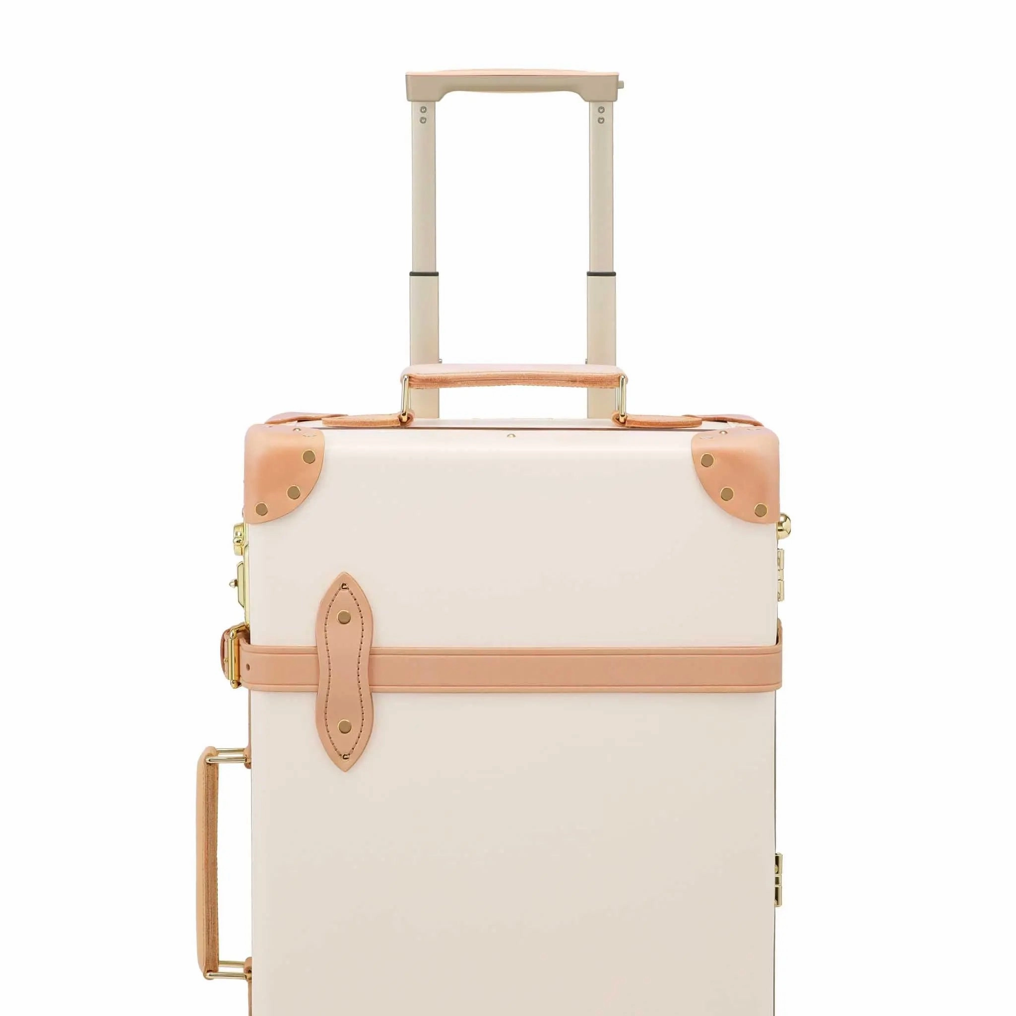 Safari  Medium Check-In - 2 Wheels | Ivory/Natural/Gold