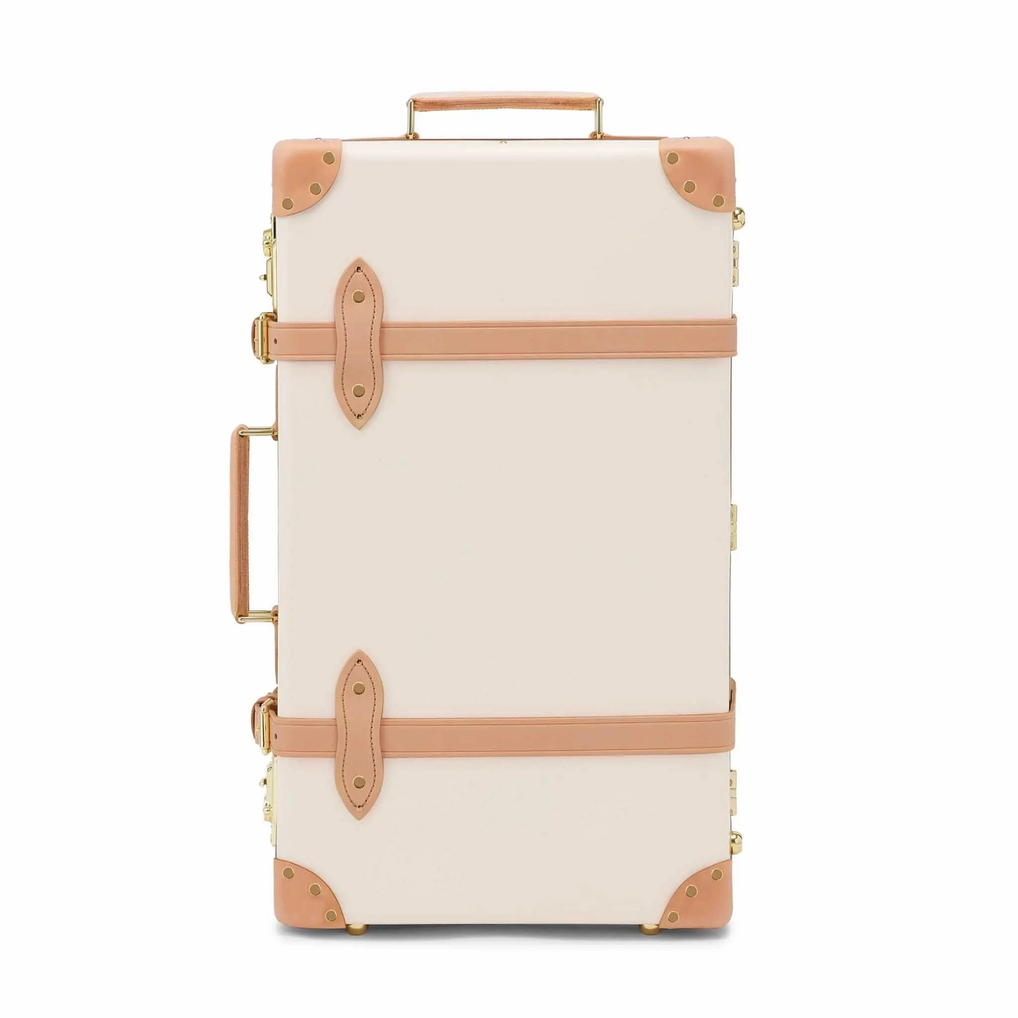 Safari  Medium Check-In - 2 Wheels | Ivory/Natural/Gold