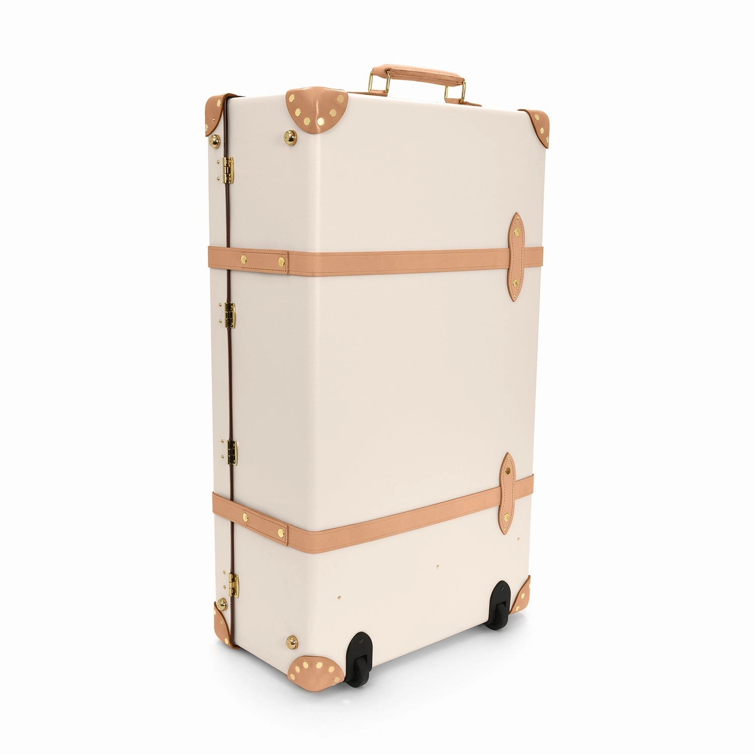 Safari  XL Suitcase - 2 Wheels | Ivory/Natural/Gold