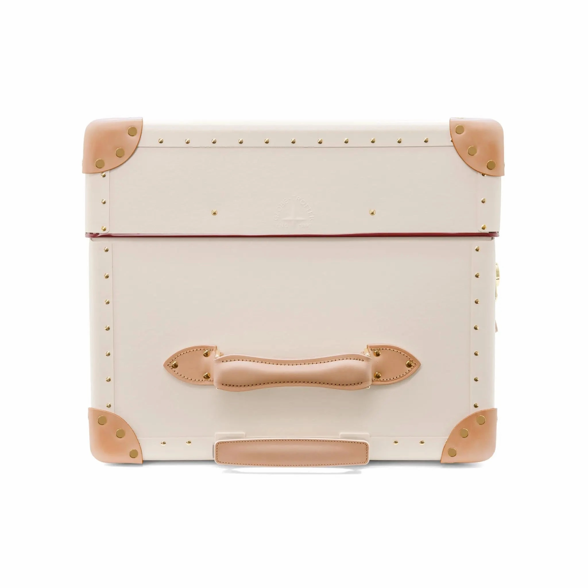Safari  XL Trunk - 4 Wheels | Ivory/Natural/Gold