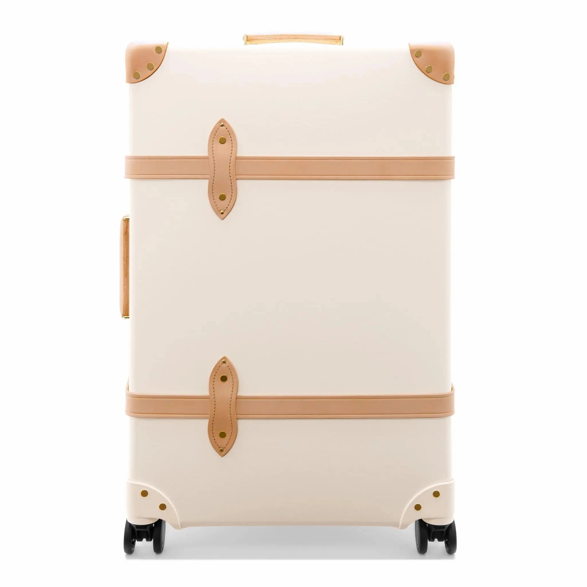 Safari  XL Trunk - 4 Wheels | Ivory/Natural/Gold