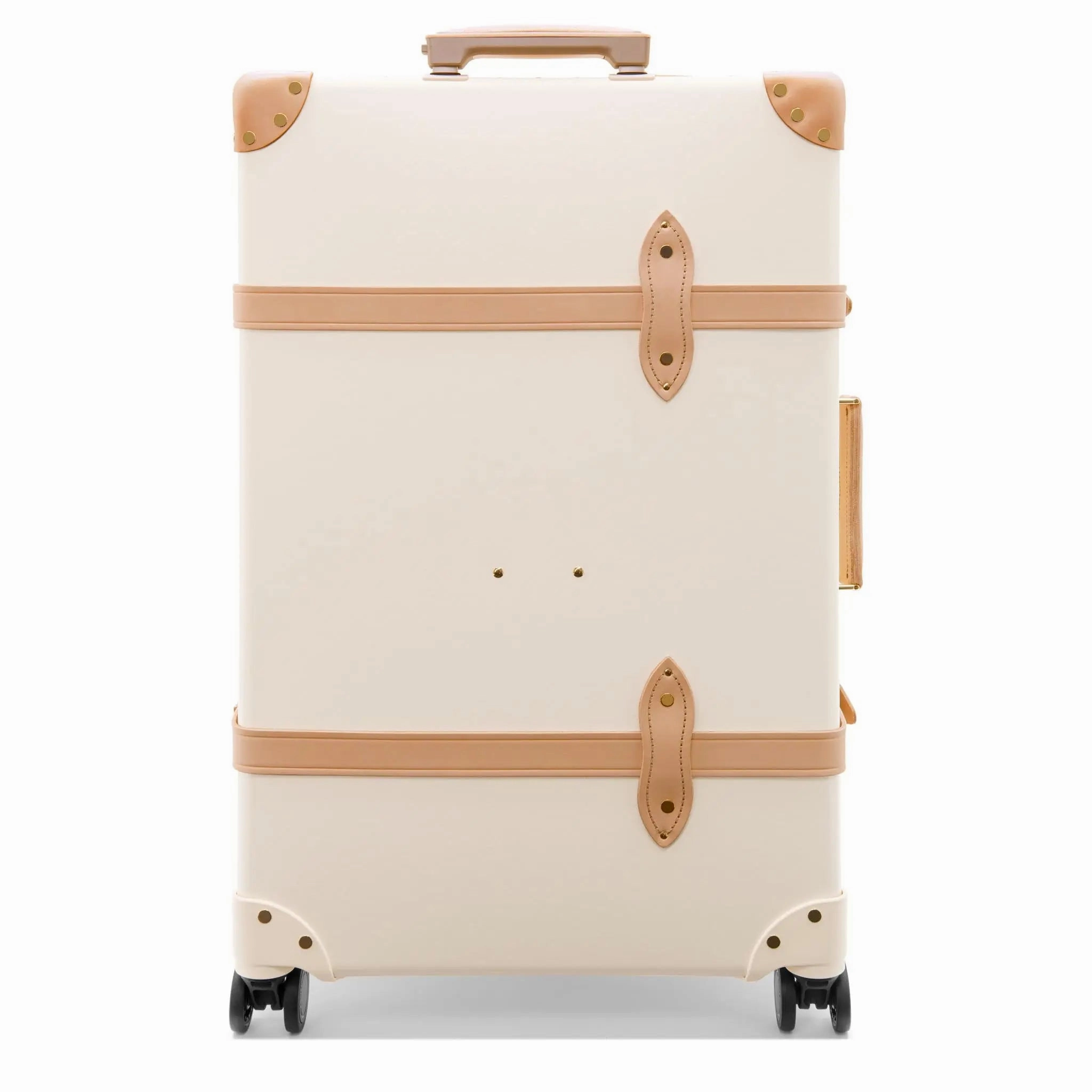 Safari  XL Trunk - 4 Wheels | Ivory/Natural/Gold