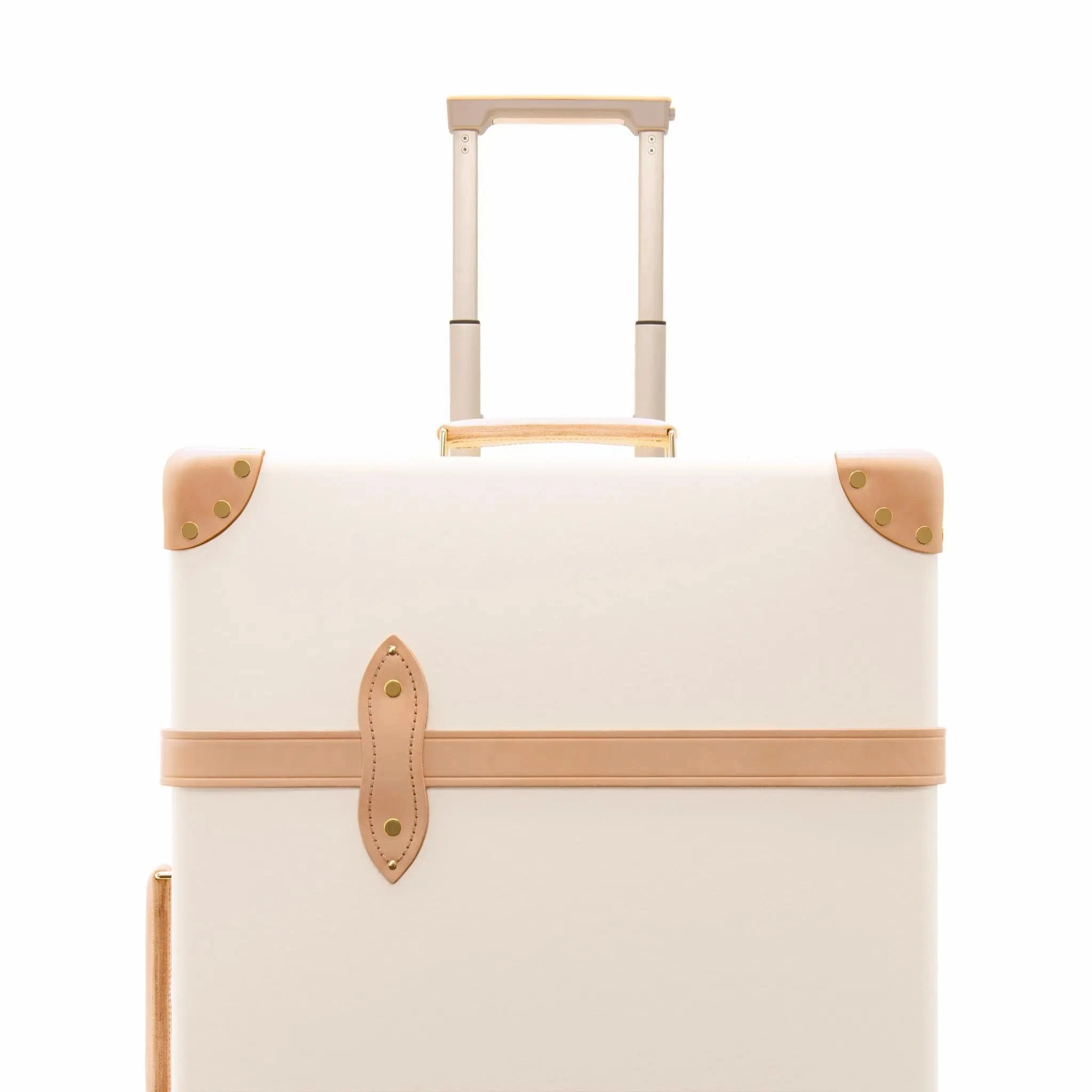 Safari  XL Trunk - 4 Wheels | Ivory/Natural/Gold