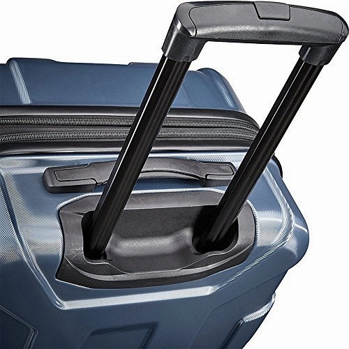 Samsonite 102691-2824 Centric 3pc Nested Hardside 20/24/28 Luggage Set - Teal Bundle w/Luggage Accessory Kit (10 Item)