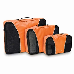 Samsonite 3 Piece Packing Cube Set, Orange Tiger, One Size