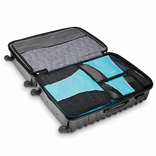 Samsonite 3 Piece Packing Cube Set Travel Tote, Blue, One Size