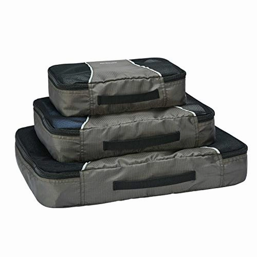 Samsonite 3 Piece Packing Cube Set Travel Tote Charcoal One Size