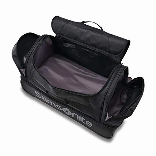 Samsonite Andante 2 Boxed Wheeled Duffel 22, All Black