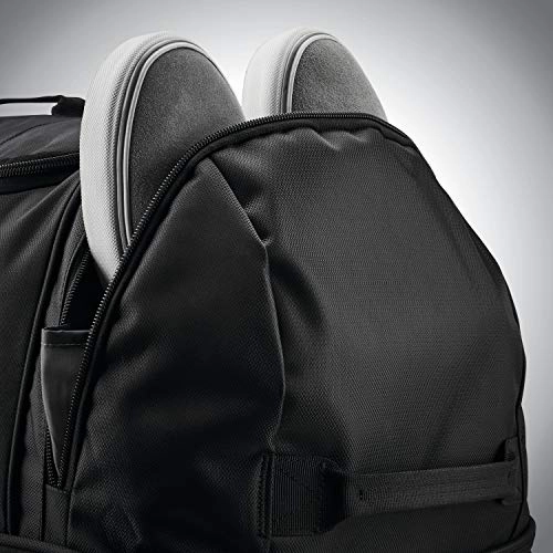 Samsonite Andante 2 Boxed Wheeled Duffel 22, All Black
