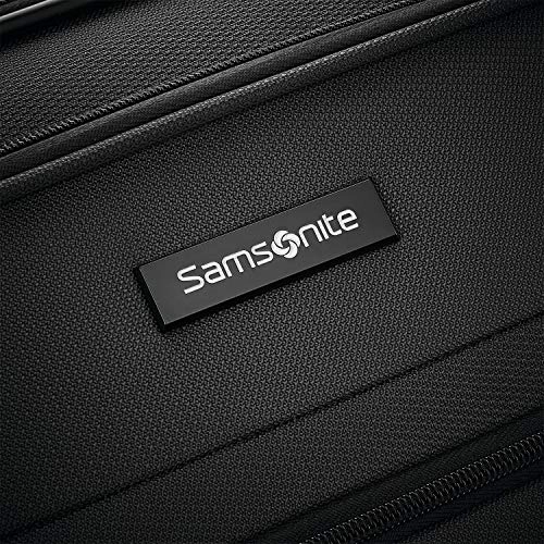 Samsonite Ascella X Softside Expandable Luggage with Spinner Wheels, Black, Carry-On 20-Inch