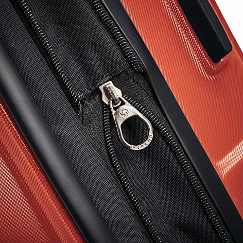 Samsonite Centric Expandable Hardside Carry On Luggage with Spinner Wheels, 20 Inch, Burnt Orange
