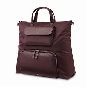 Samsonite Encompass Womens Convertible Brief Backpack Bordeaux