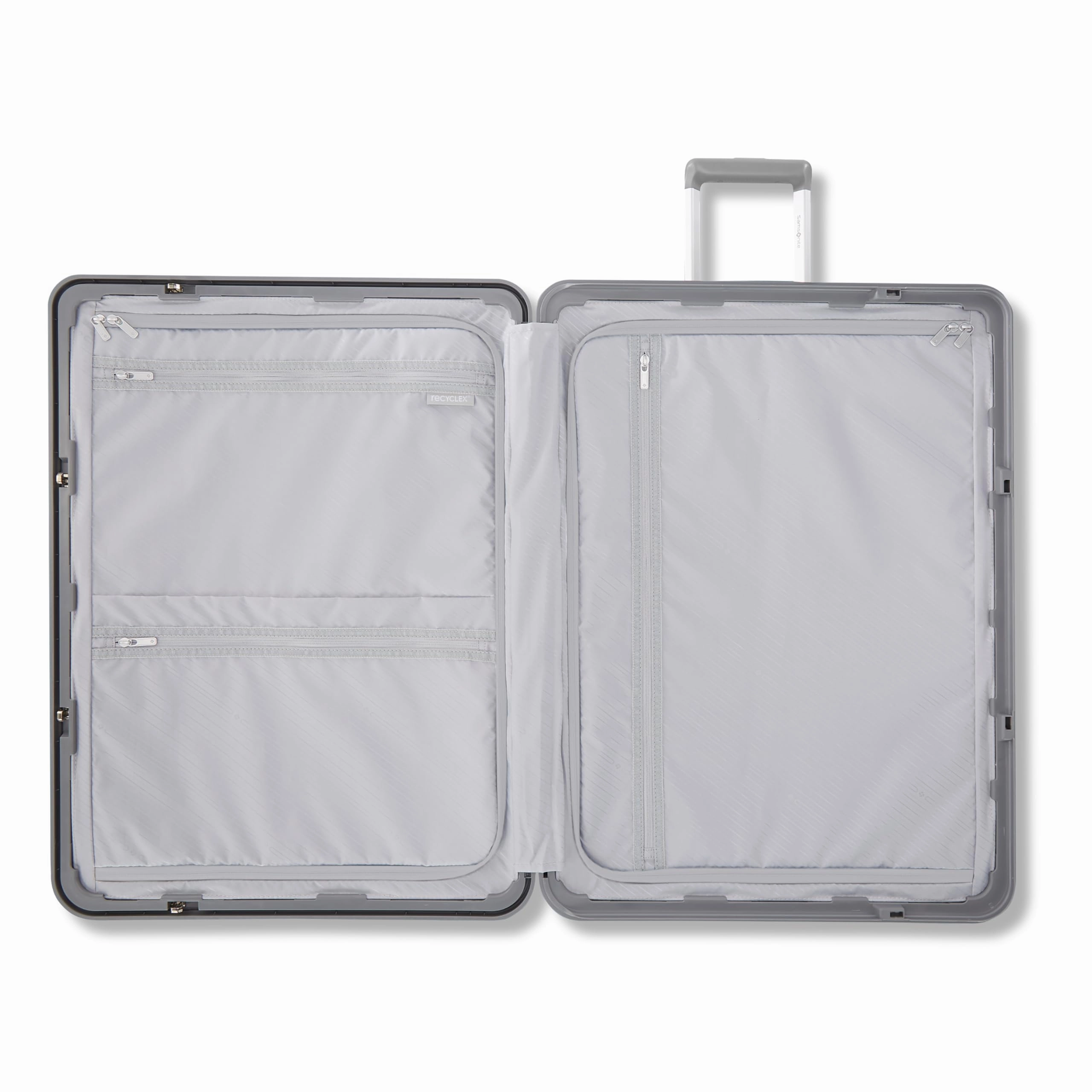 Samsonite Framelock Max Hardside Luggage with Spinner Wheels, Lightweight zipper-less (Carry-on Spinner)