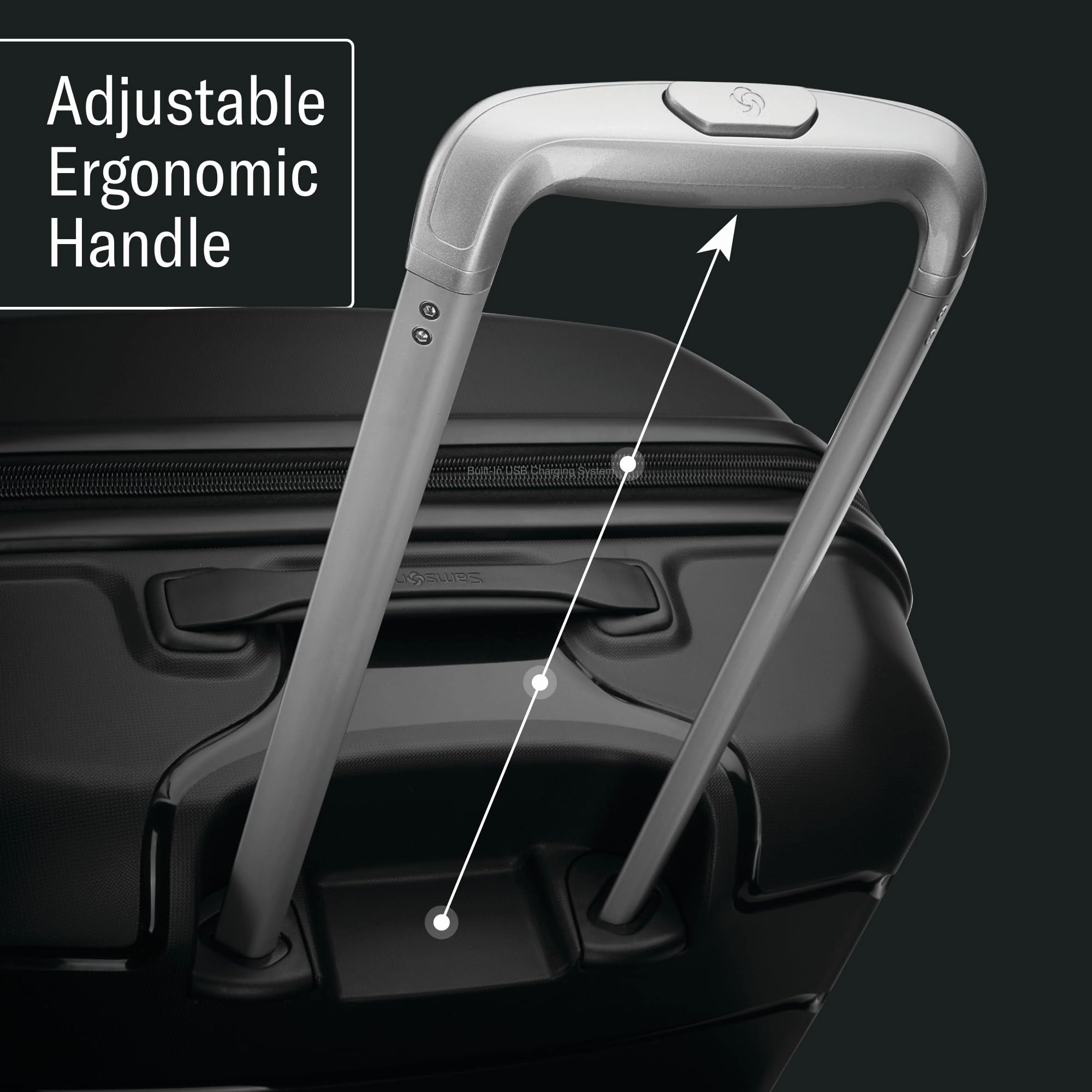 Samsonite Freeform 2 Piece Set (21"/28") 4-Wheel Luggage Sets