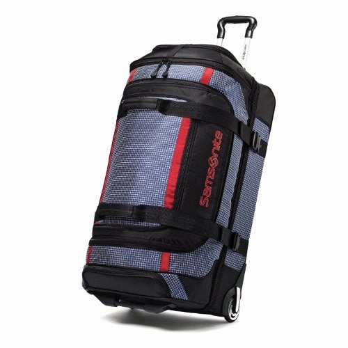 Samsonite Luggage Ripstop Wheeled Duffel, Blue, 35 Inch