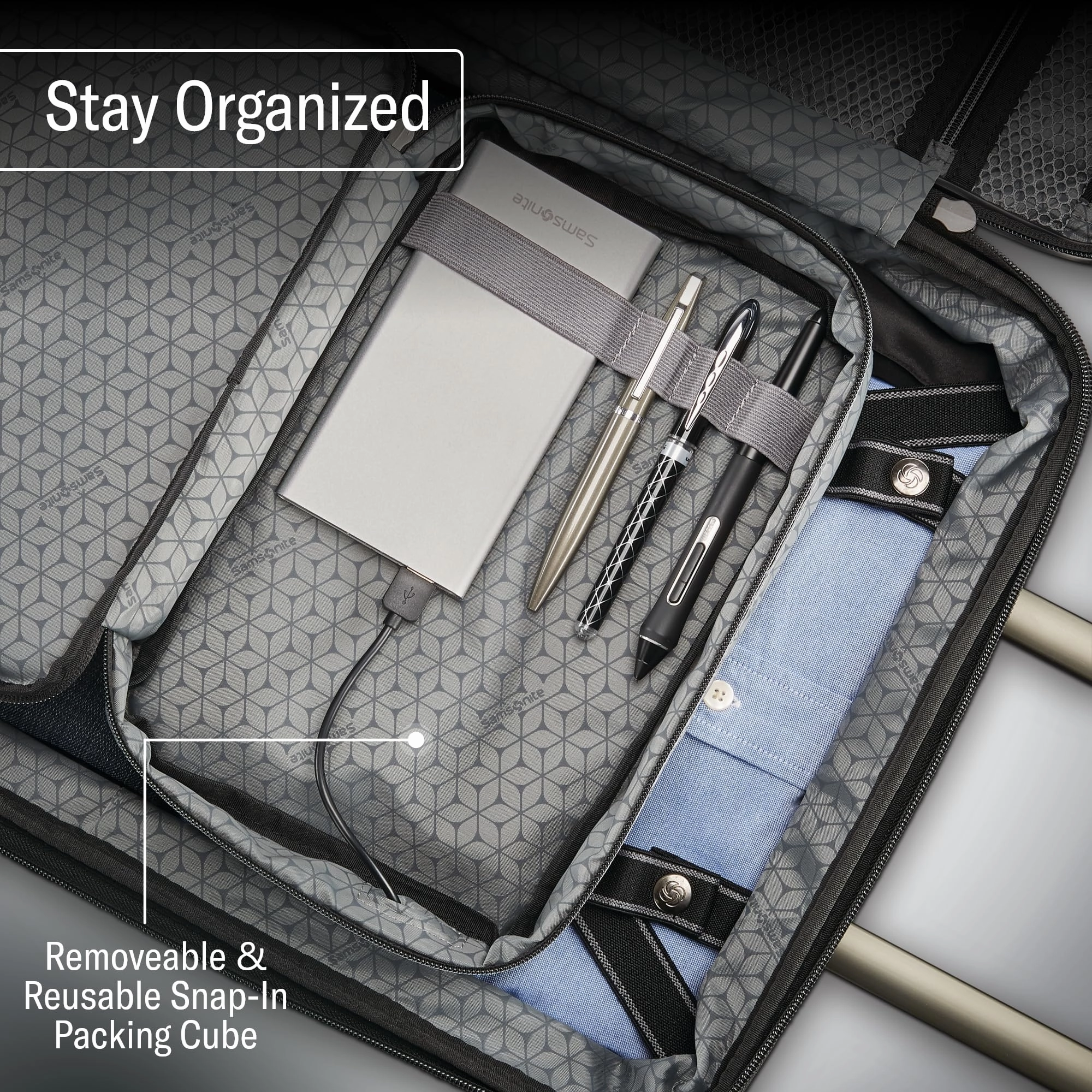 Samsonite Octiv 22" Carry On Hardside Spinner