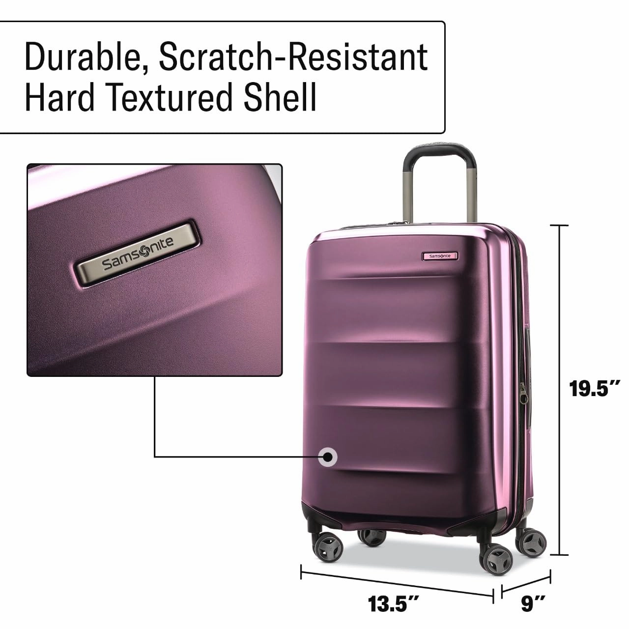 Samsonite Octiv 22" Carry On Hardside Spinner