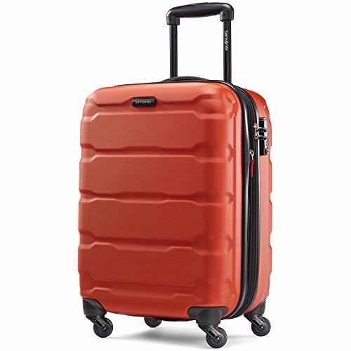 Samsonite Omni 3-Piece Nested Spinner Set - Burnt Orange with Accessory Kit