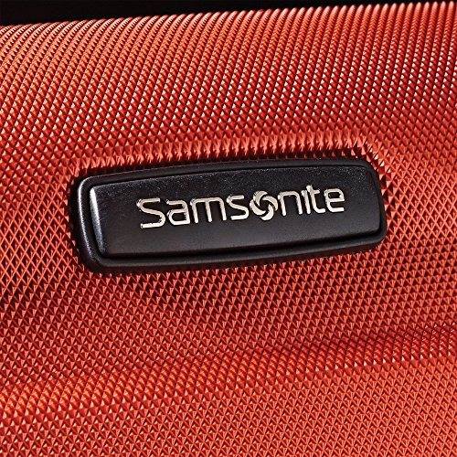 Samsonite Omni 3-Piece Nested Spinner Set - Burnt Orange with Accessory Kit