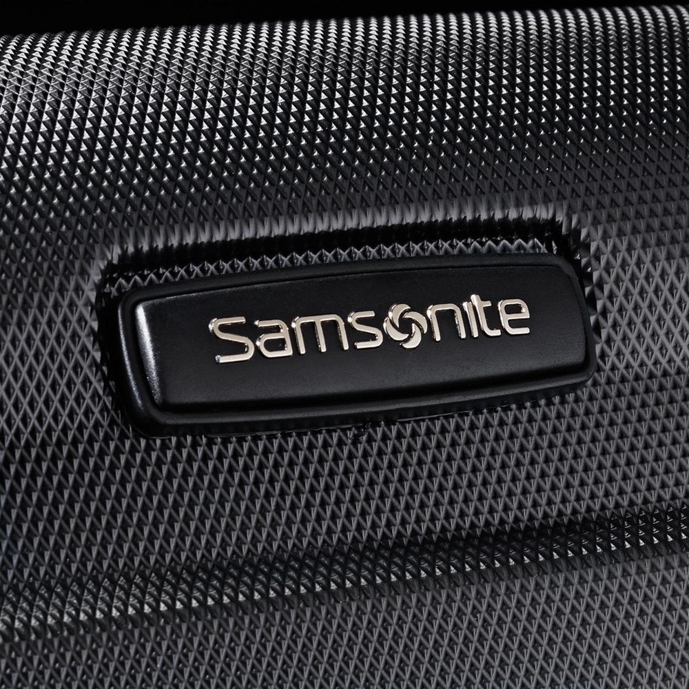 Samsonite Omni Hardside Luggage 28" Spinner Black (68310-1041) with Deco Gear Ultimate 10pc Luggage Accessory Kit