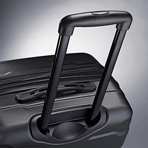 Samsonite Omni Hardside Luggage Nested Spinner Set of 3 Black with Travel Kit