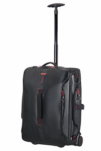 Samsonite Paradiver Light Duffle with wheels Strictcabine, 55 cm, 48,5 L, Black