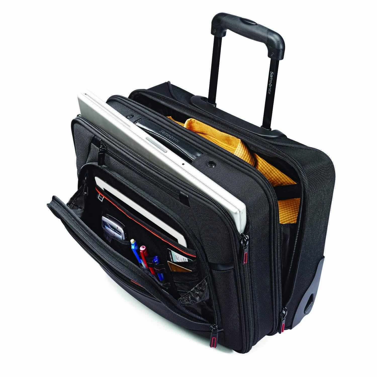 Samsonite Pro 4 DLX Upright Mobile Office PFT
