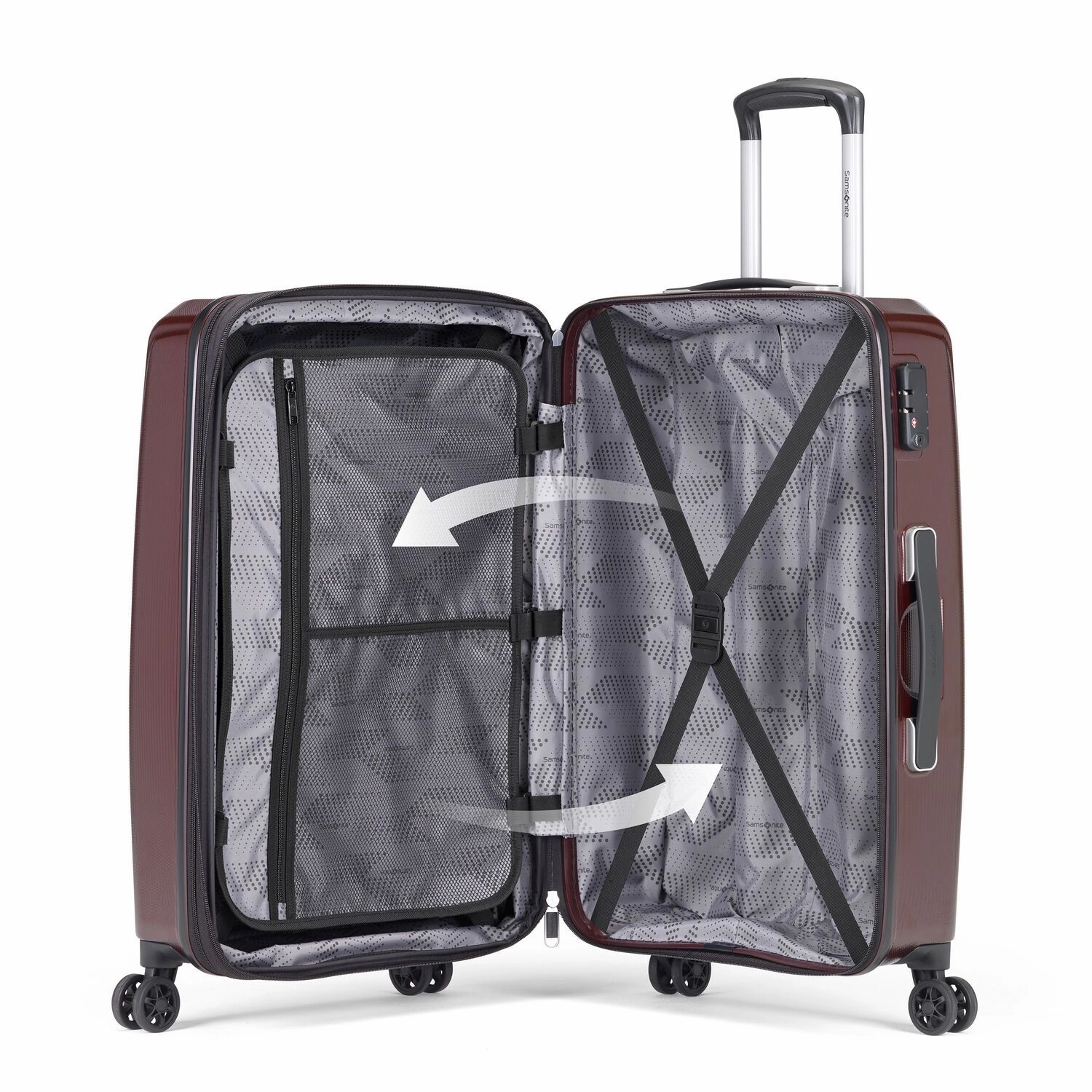 Samsonite Pursuit DLX Plus Spinner Medium Expandable Luggage