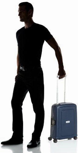 Samsonite S'cure DLX Spinner, S (55cm-34L) - NIGHT BLUE