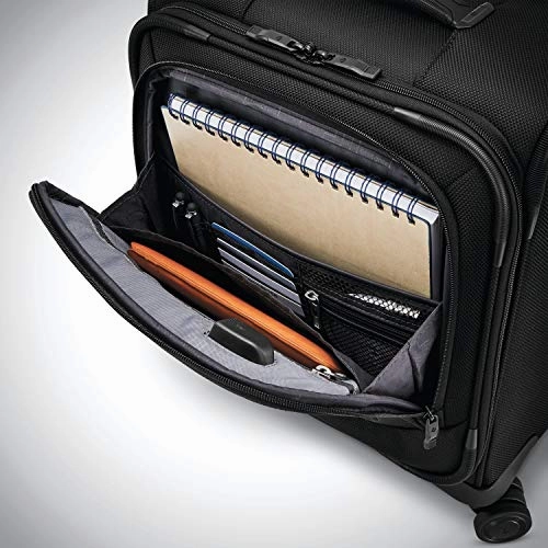 Samsonite Silhouette 16 Underseat Spinner Carry On (Obsidian)