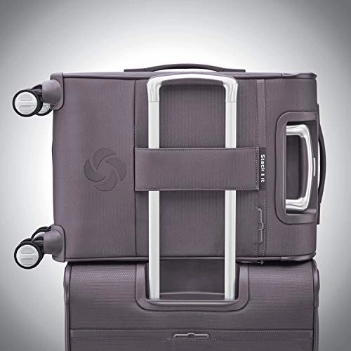 Samsonite SoLyte DLX Carry-On Expandable Spinner (Mineral Grey)