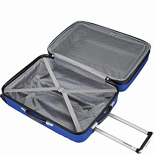 Samsonite Sparta 24" Hardside Checked Spinner Luggage (Cobalt)