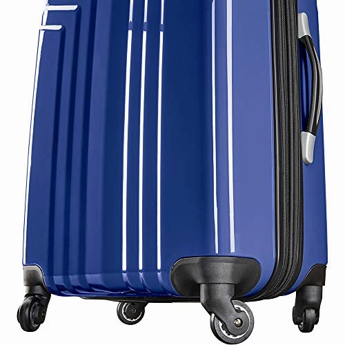 Samsonite Sparta 24" Hardside Checked Spinner Luggage (Cobalt)
